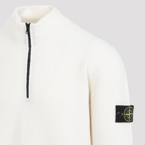 STONE ISLAND Luxury Virgin Wool Pullover