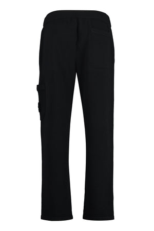 STONE ISLAND Classic Removable Logo Patch Virgin Wool Trousers