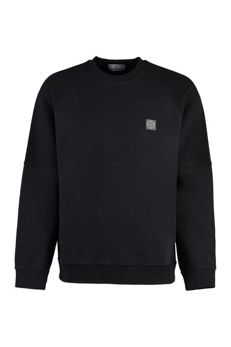 STONE ISLAND Cotton Crewneck Sweatshirt for Men