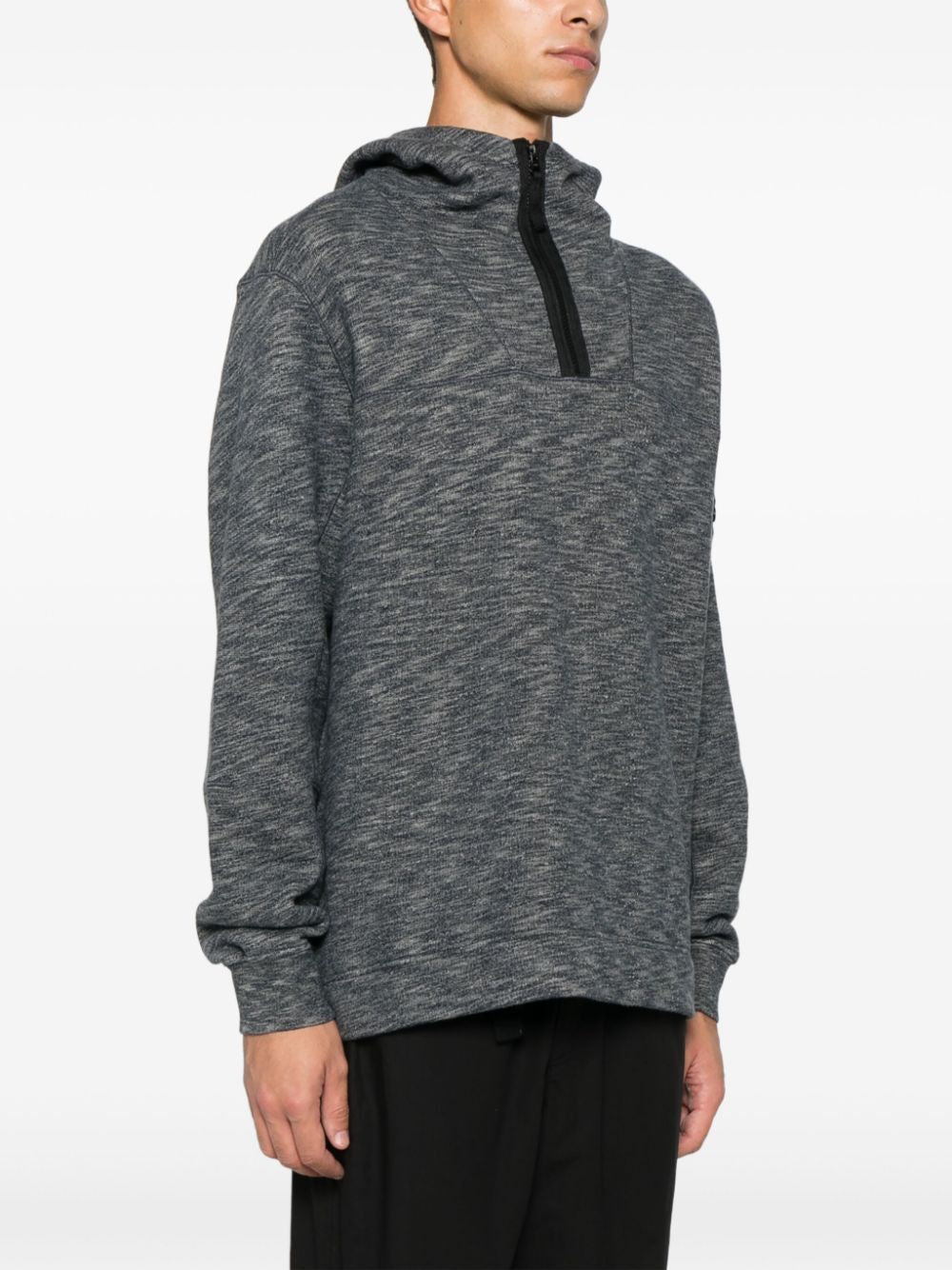 STONE ISLAND Men's Lead Grey Sweatshirt