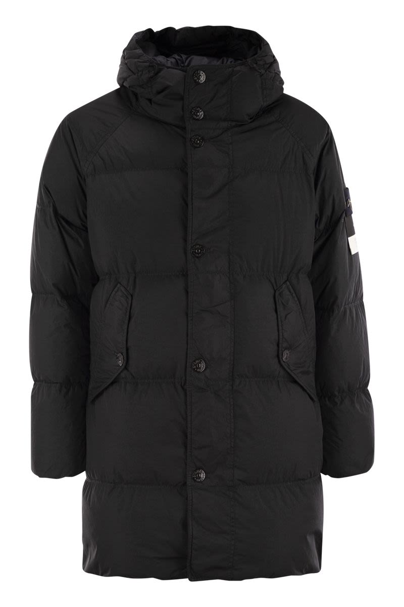 STONE ISLAND Eco-Friendly Lightweight Feathered Parka