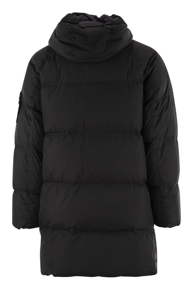 STONE ISLAND Eco-Friendly Lightweight Feathered Parka