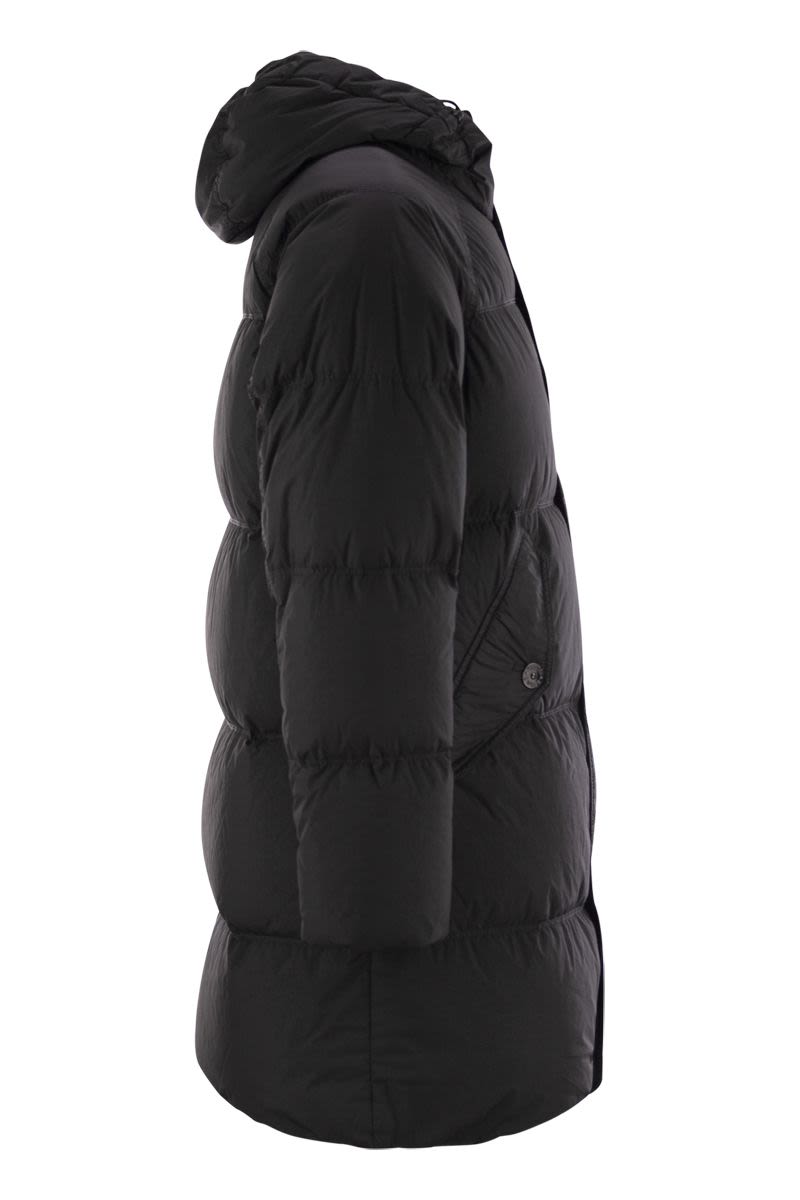 STONE ISLAND Eco-Friendly Lightweight Feathered Parka