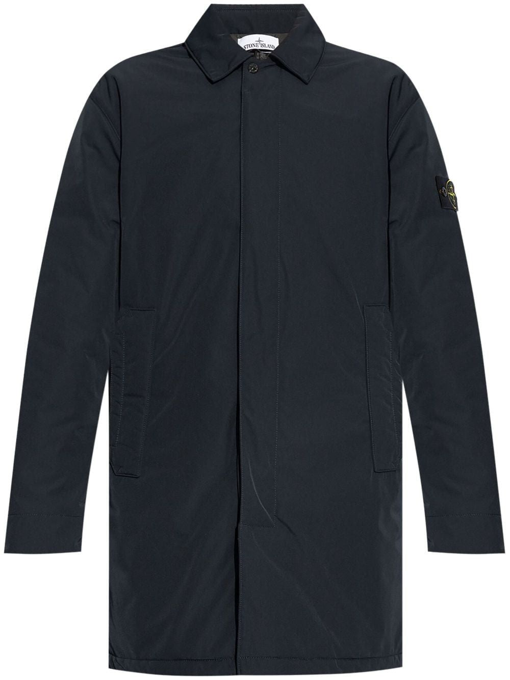 STONE ISLAND Compass Badge Padded Navy Jacket