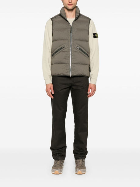 STONE ISLAND Urban Sleek Sleeveless Down Vest