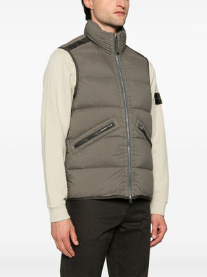 STONE ISLAND Urban Sleek Sleeveless Down Vest