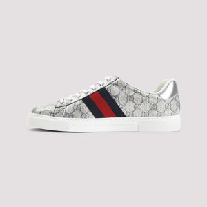 GUCCI Lurex Leather Sneakers for Men