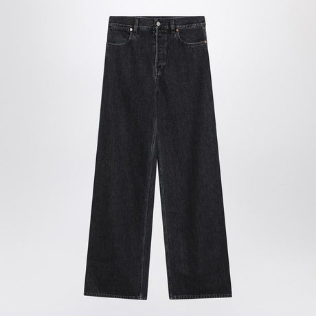 GUCCI Wide Leg Washed Denim Jeans