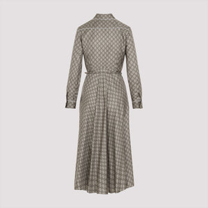 GUCCI Silk Midi Dress for Women - SS25 Collection