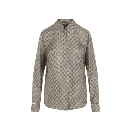 GUCCI Silk Shirt for Women - SS25 Collection