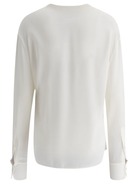 ALEXANDER MCQUEEN Elegant Silk Shirt for Women - SS25 Collection