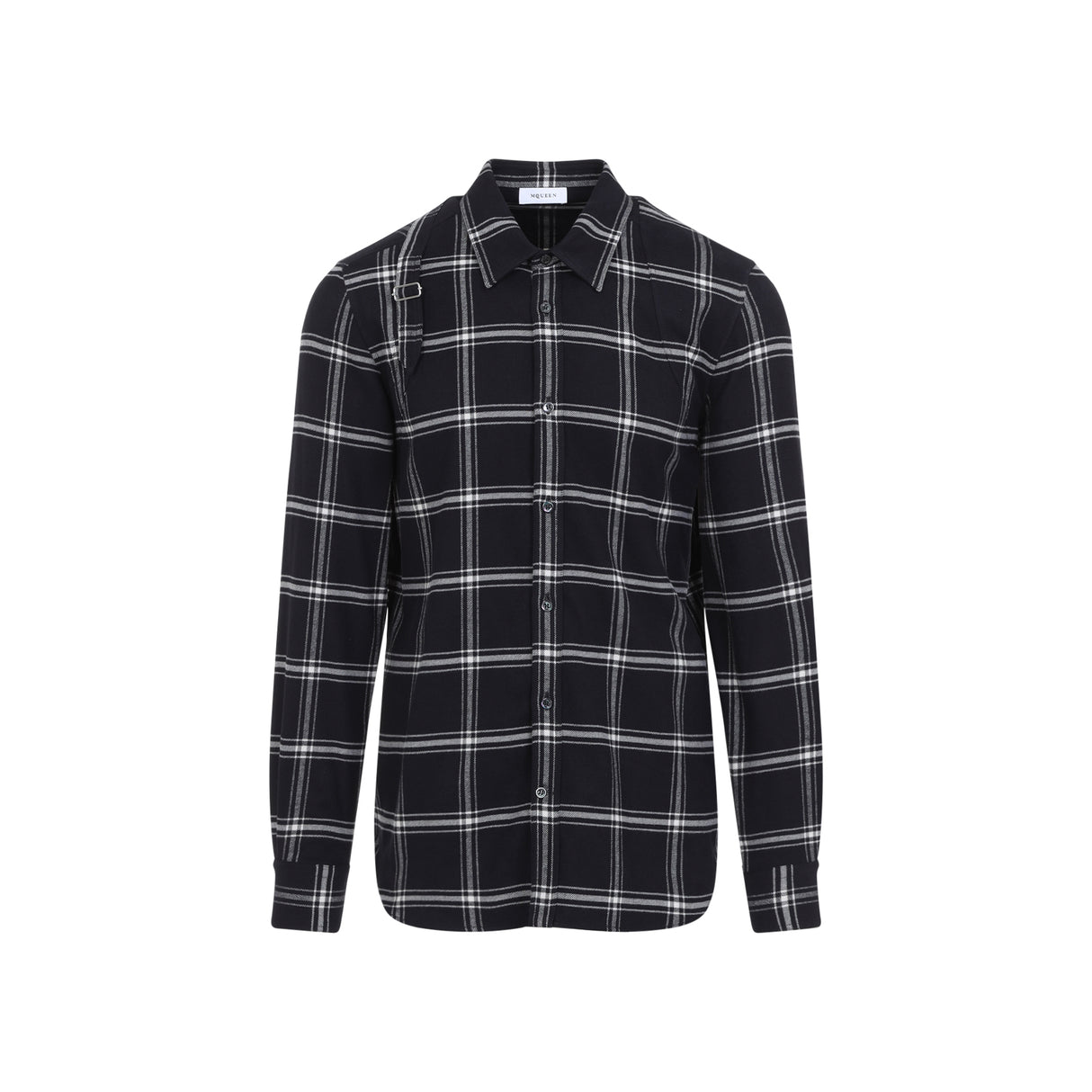 ALEXANDER MCQUEEN Twin Needle Harness Shirt - SS25 Collection