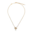 GUCCI GG Marmont Pearl Mini Necklace