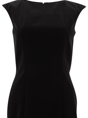 ALEXANDER MCQUEEN Elegant Wool Mini Dress for Women - SS25 Collection