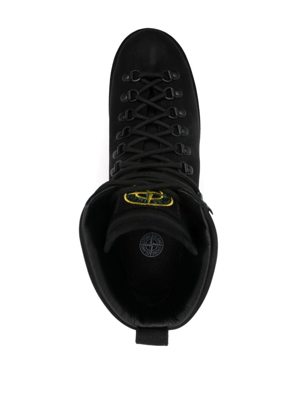 STONE ISLAND Men's Ankle Boots with Detailed Stitching