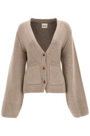 KHAITE Luxurious Cashmere V-Neck Cardigan