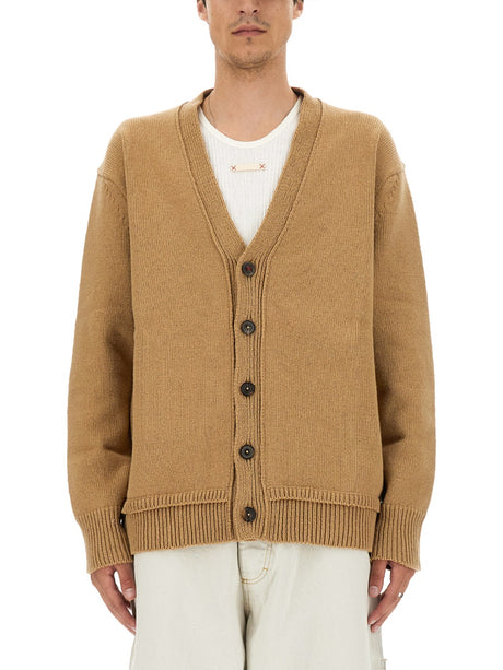 MAISON MARGIELA V-Neck Cardigan - Regular Fit - Size L