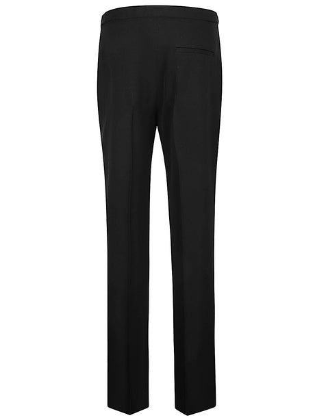 THE ROW High-Waisted Wool Straight Trousers