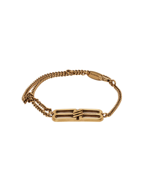 BALENCIAGA Tangled Logo Bracelet