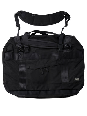 PORTER YOSHIDA 3-Way Duffle Handbag - Functional Elegance for Modern Men (60x33x33 CM)