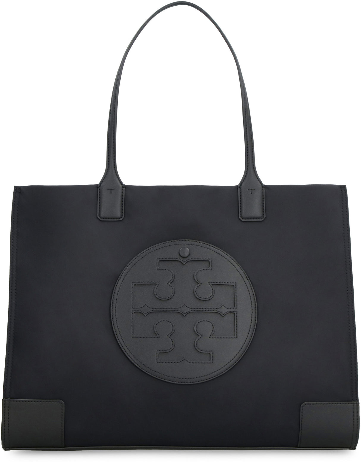 TORY BURCH Elegant Ella Tote with Faux Leather Accents