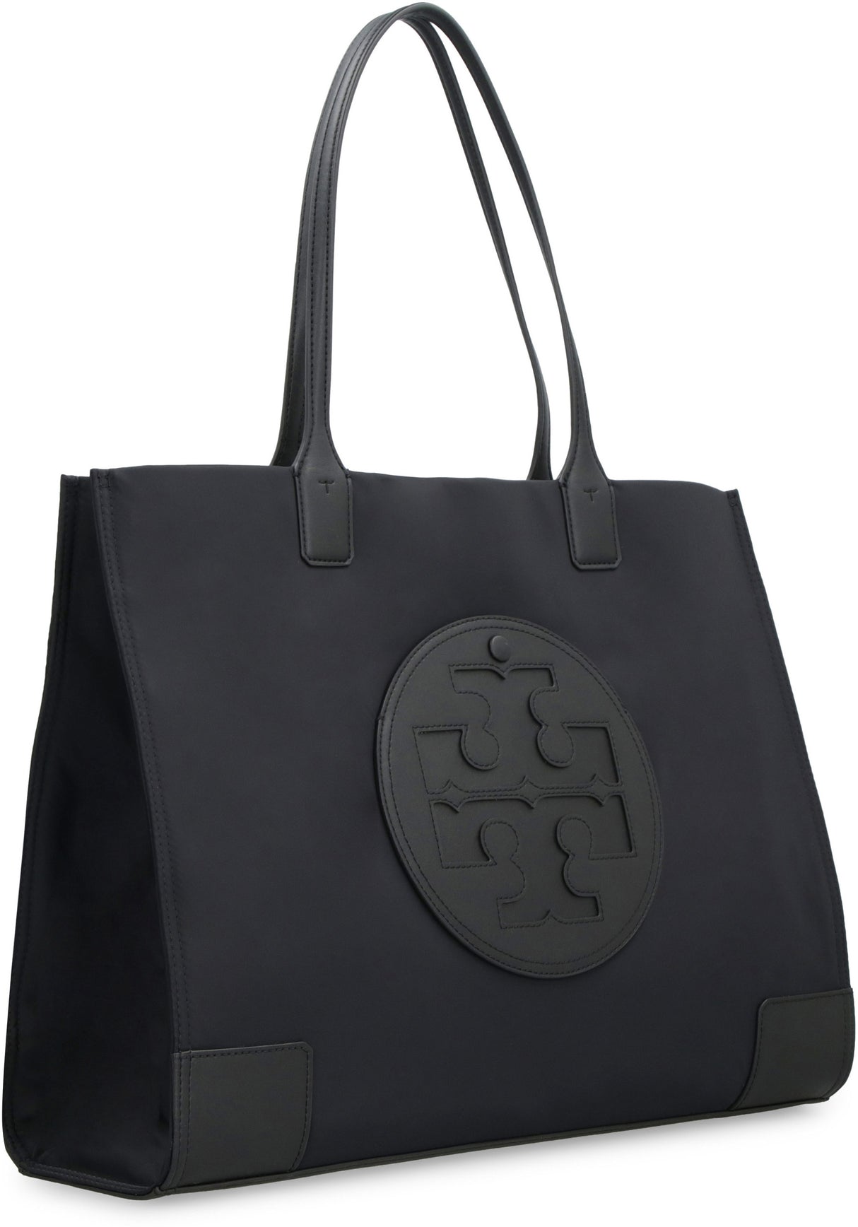 TORY BURCH Elegant Ella Tote with Faux Leather Accents