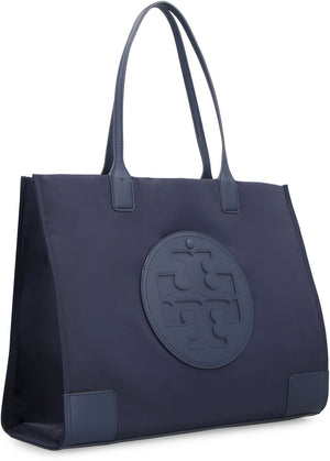 TORY BURCH Elegant Ella Tote with Faux Leather Accents