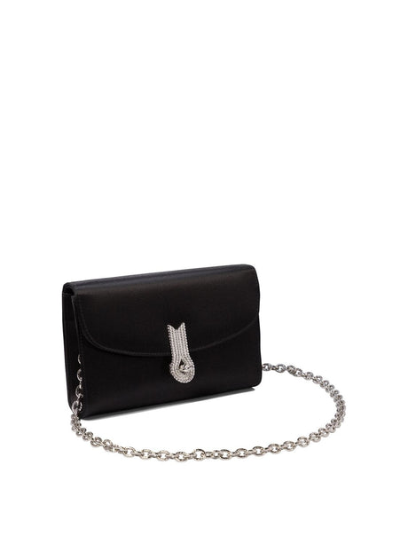 AMATO DANIELE Satin Crossbody Handbag