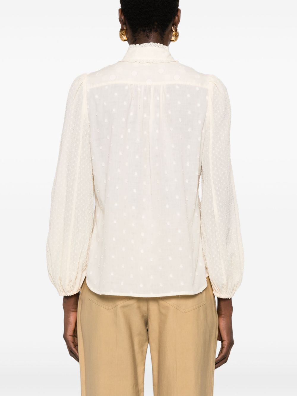 ZIMMERMANN Beige Women's Shirt for 2024 Season