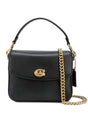 COACH Stylish and Functional Polished Pebbled Leather Crossbody Bag for Women