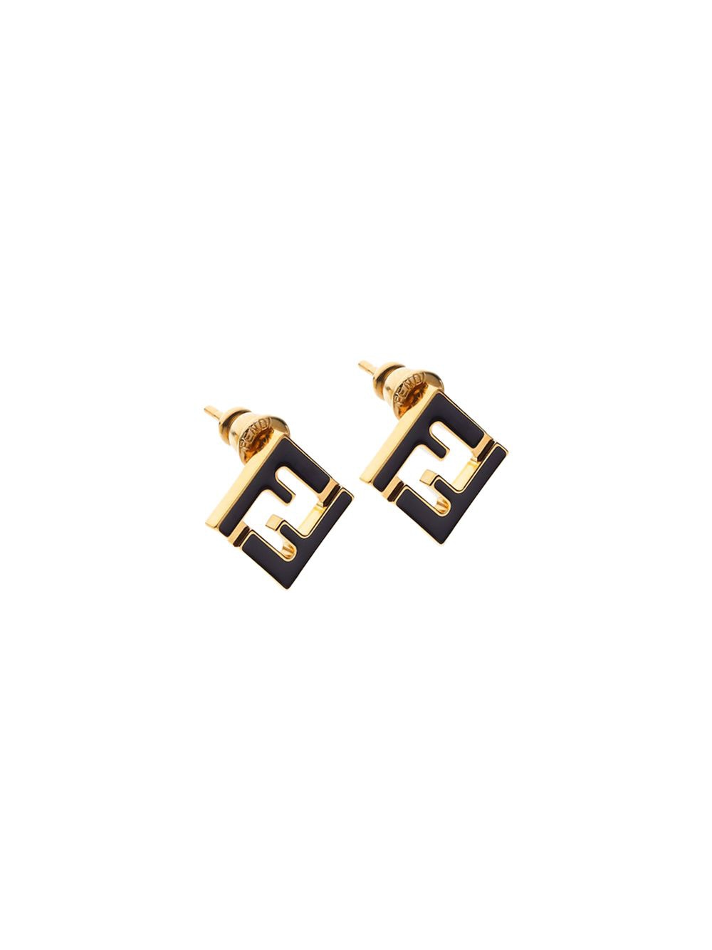 FENDI Forever Chic Metallic Earrings