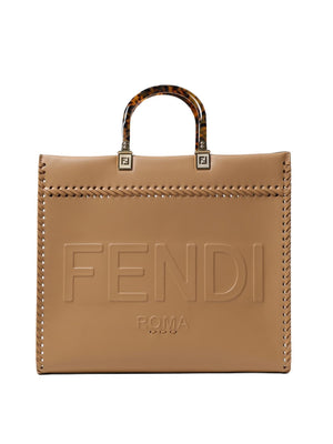 FENDI Sunshine Medium Tote Handbag - Effortlessly Chic Everyday Essential