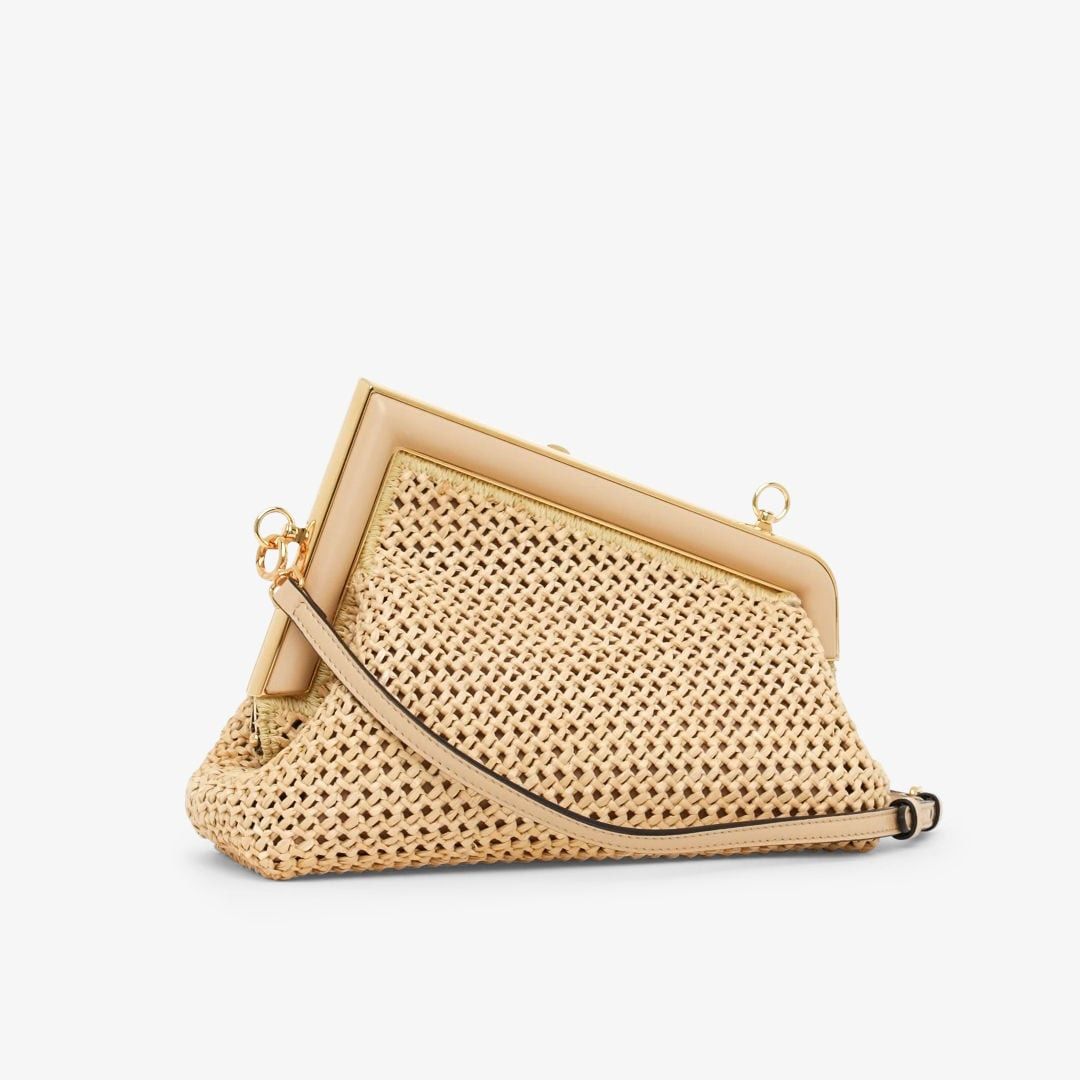 FENDI Elegant Naturale Mini Handbag for Women