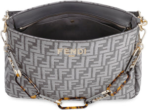 Elegant Fendi Handbag in Anthracite Shades