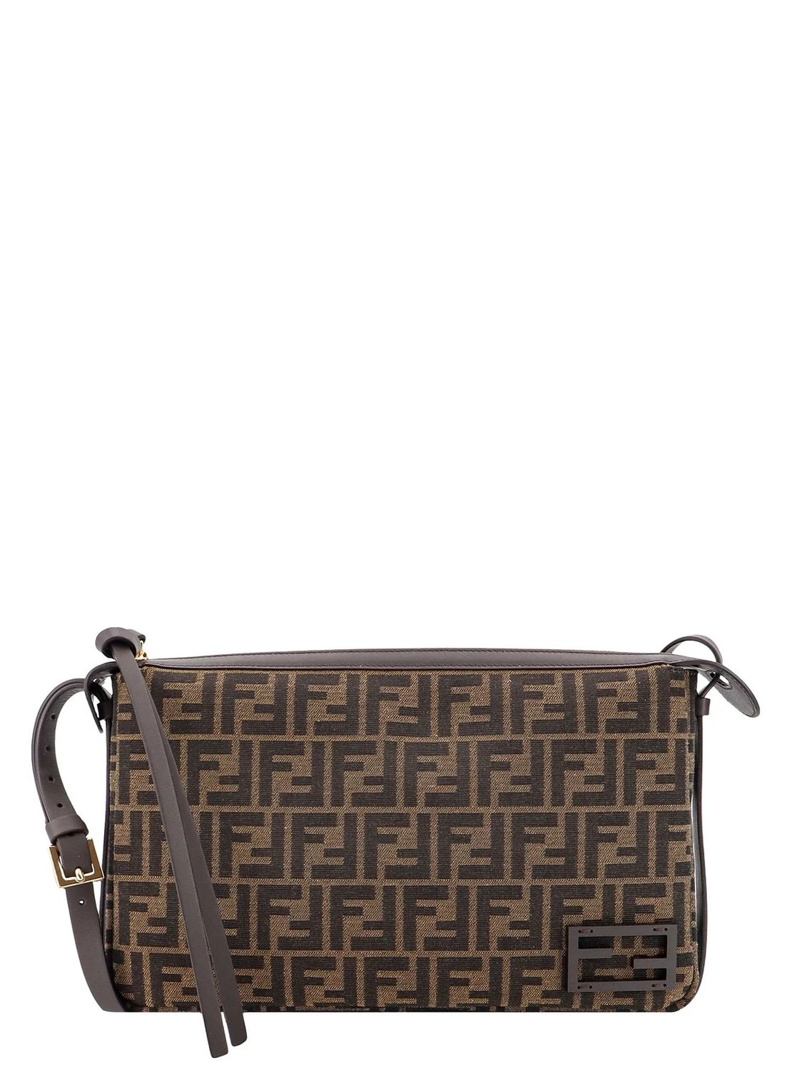 FENDI Simply Chic Medium Jacquard FF Handbag