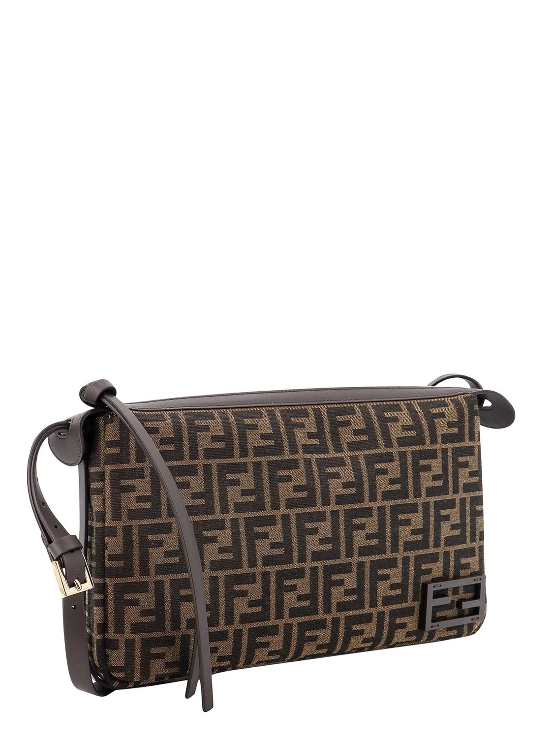 FENDI Simply Chic Medium Jacquard FF Handbag