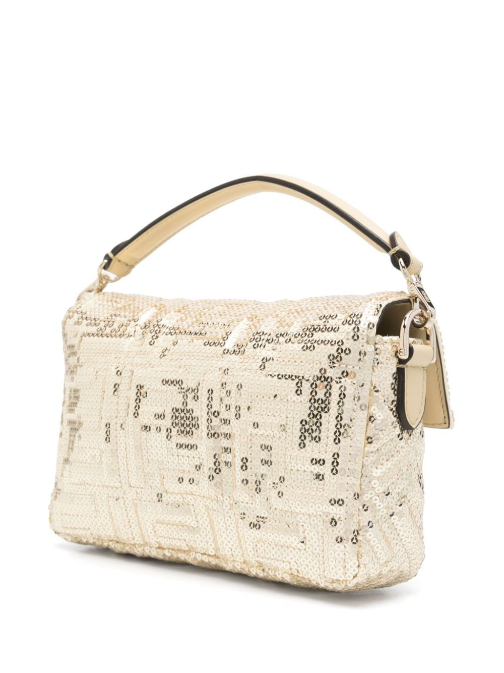 FENDI Mini Embellished Baguette Handbag