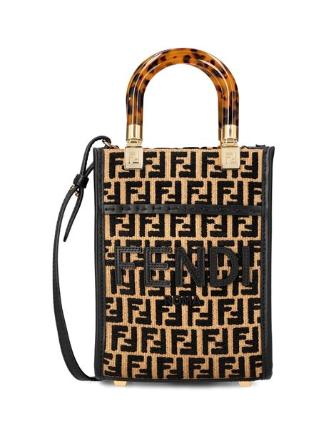 FENDI Mini Sunshine Shopper Handbag