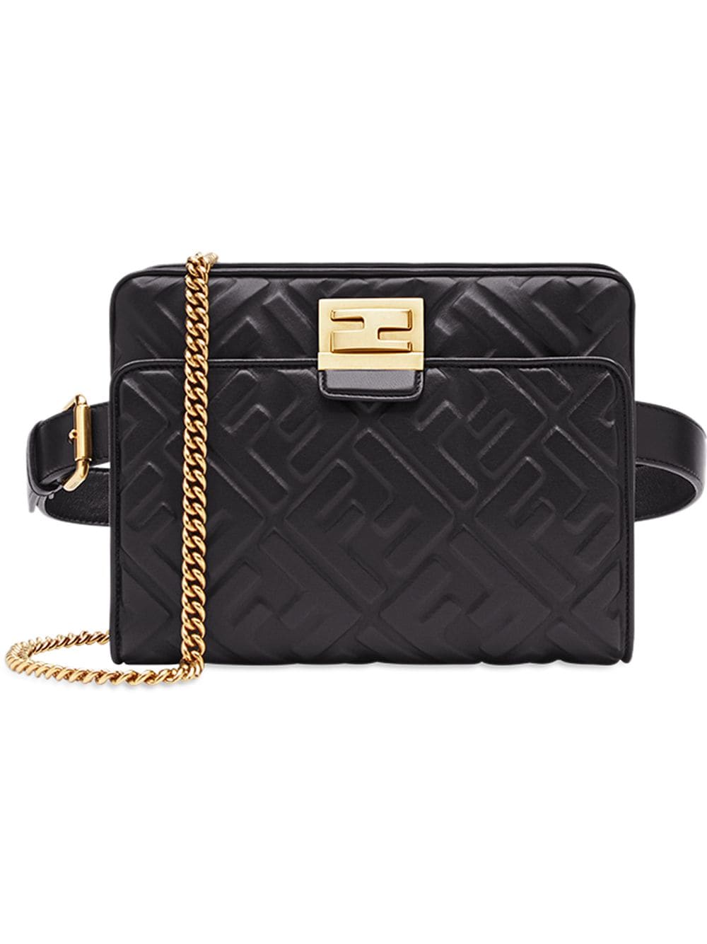 FENDI Elegant Upside Down Crossbody Bag for Women