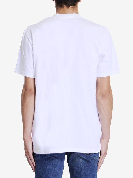 MONCLER Essential Logo Print Cotton Tee