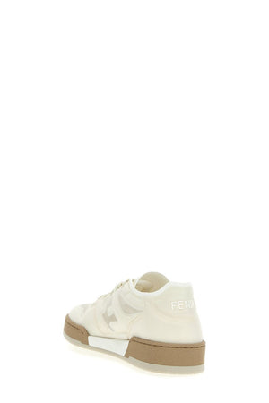 FENDI MESH ROUND TOE SNEAKERS FOR WOMEN