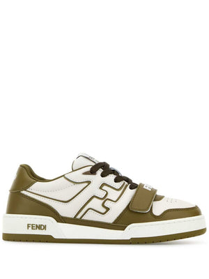 FENDI Stylish Leather Touch-Strap Sneakers for Women