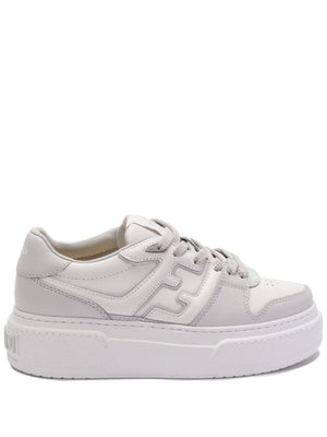 FENDI Match Leather Sneakers for Women