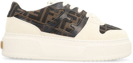 FENDI Match Chunky Platform Sneakers - 5 cm Height