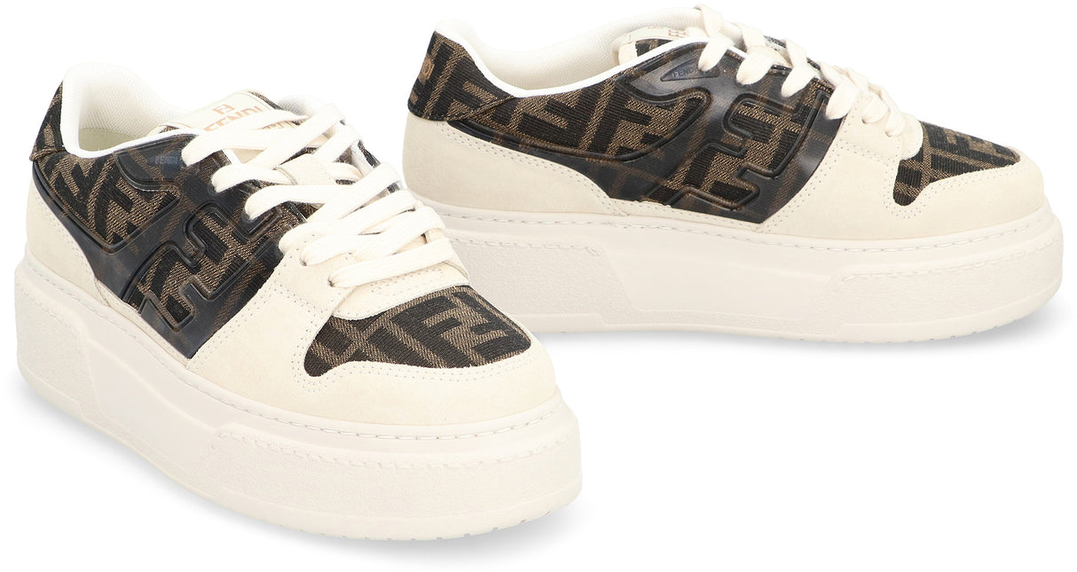 FENDI Match Chunky Platform Sneakers - 5 cm Height