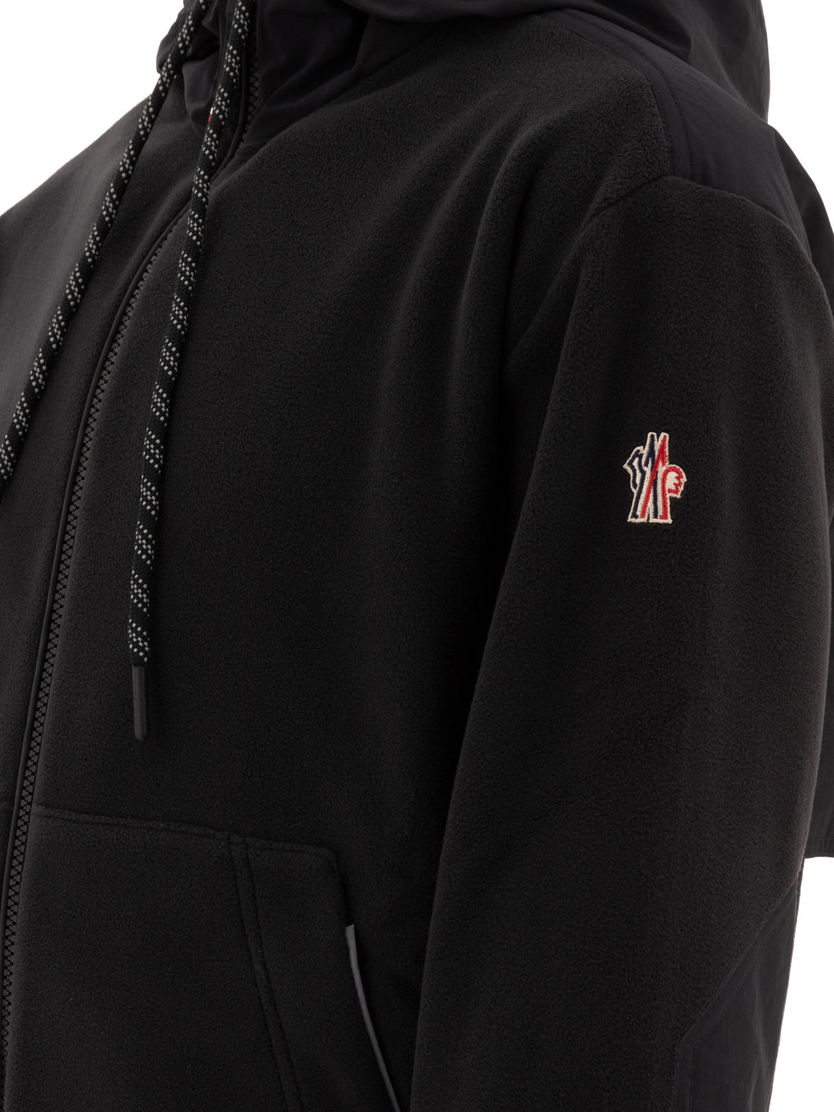 MONCLER GRENOBLE Men's Relaxed Fit Zipped Hoodie