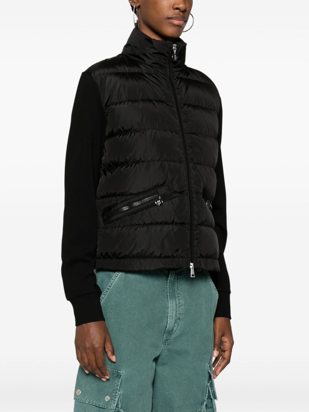 MONCLER Panelled Puffer Jacket for Women