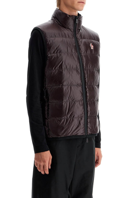 MONCLER GRENOBLE Men's Padded Vest with High Collar - Regular Fit