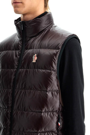 MONCLER GRENOBLE Men's Padded Vest with High Collar - Regular Fit