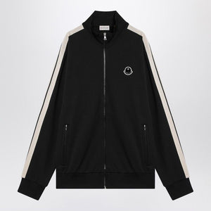 MONCLER GENIUS Black Zip Hoodie for Men - FW24 Edition